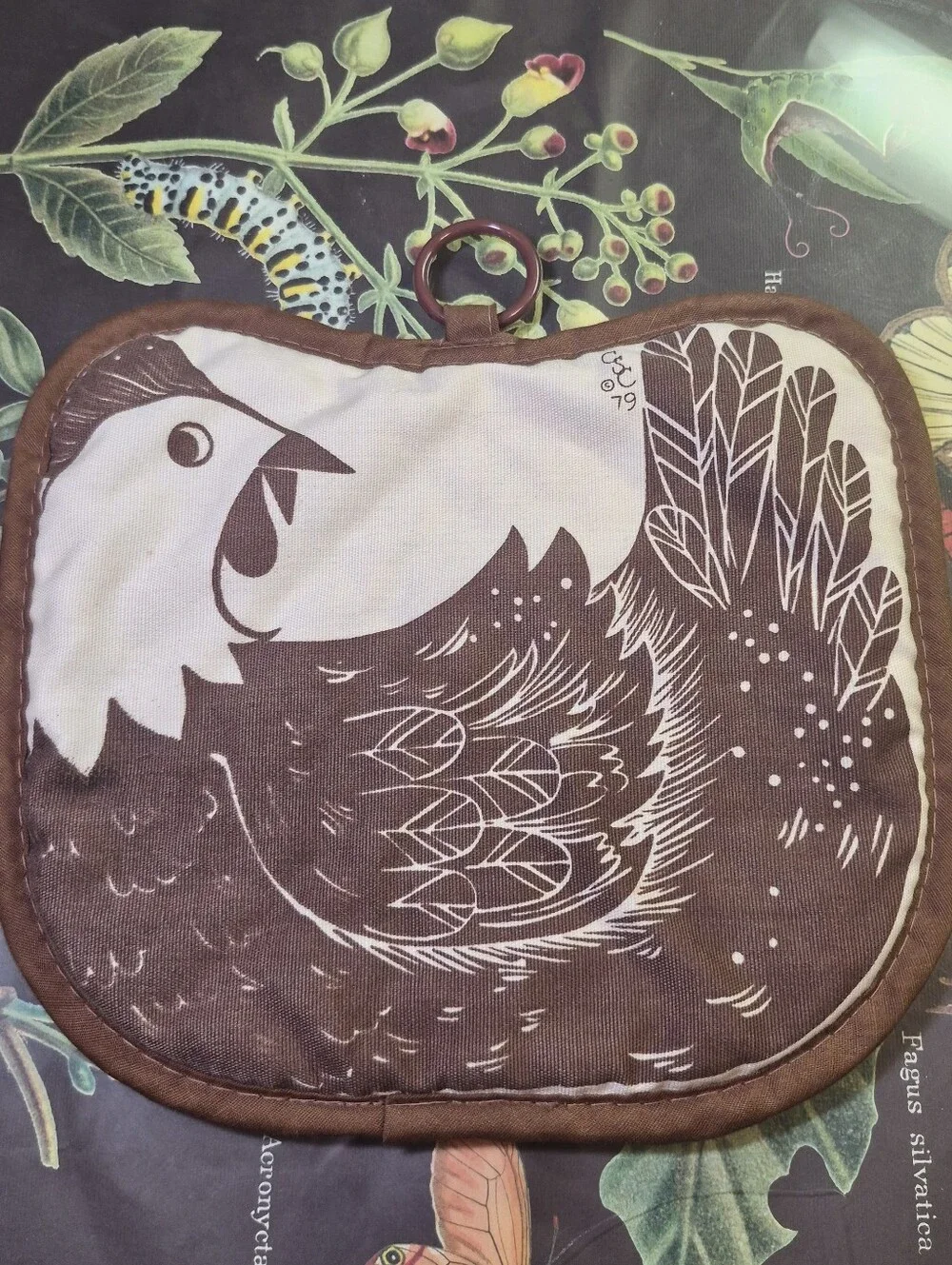 TAYOR/NG 1979 VINTAGE POTHOLDER MCM